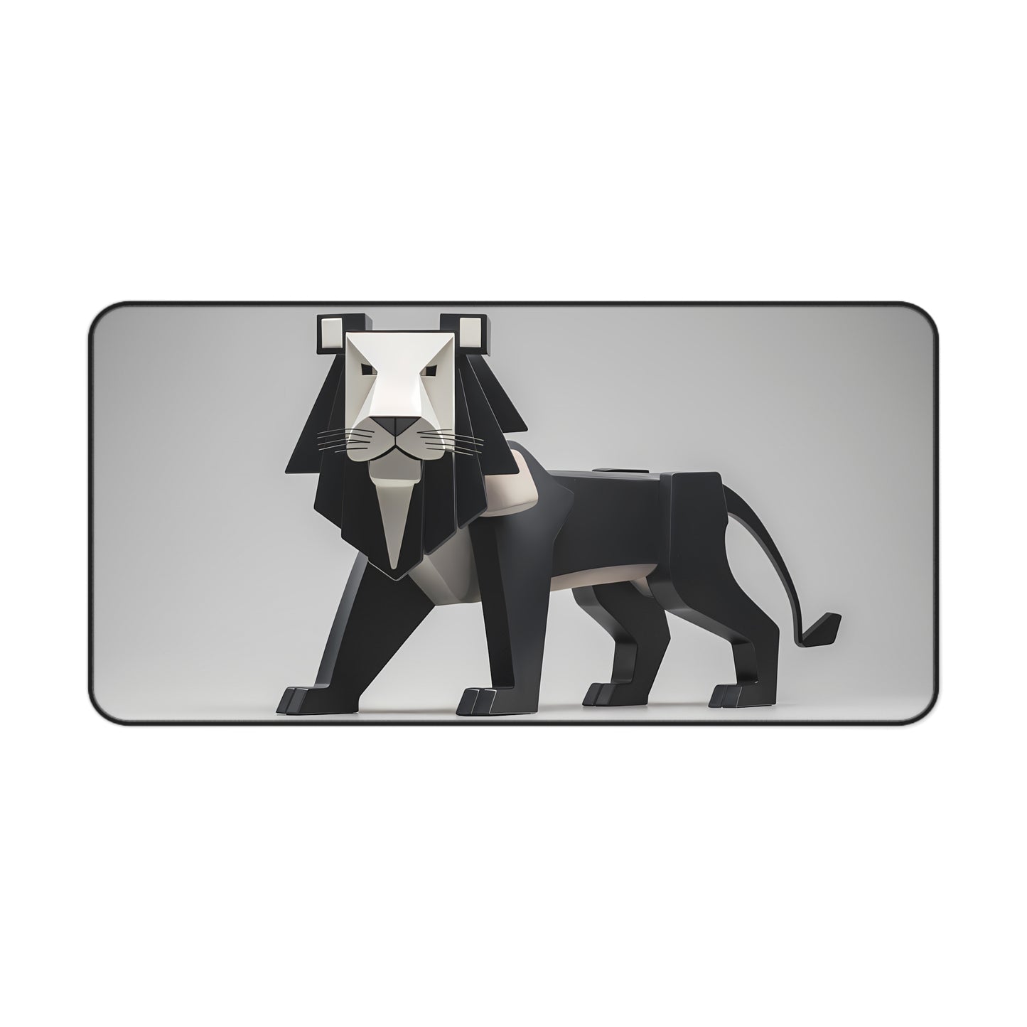 Geometric Panther Design - Desk Mat