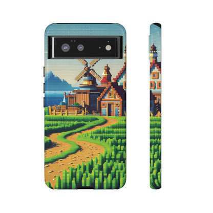 Pixel farming Village - Smartphone Tough Cases