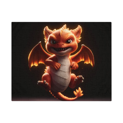 "Fierce Little Flame" - Jigsaw Puzzle (30, 110, 252, 500,1000-Piece)