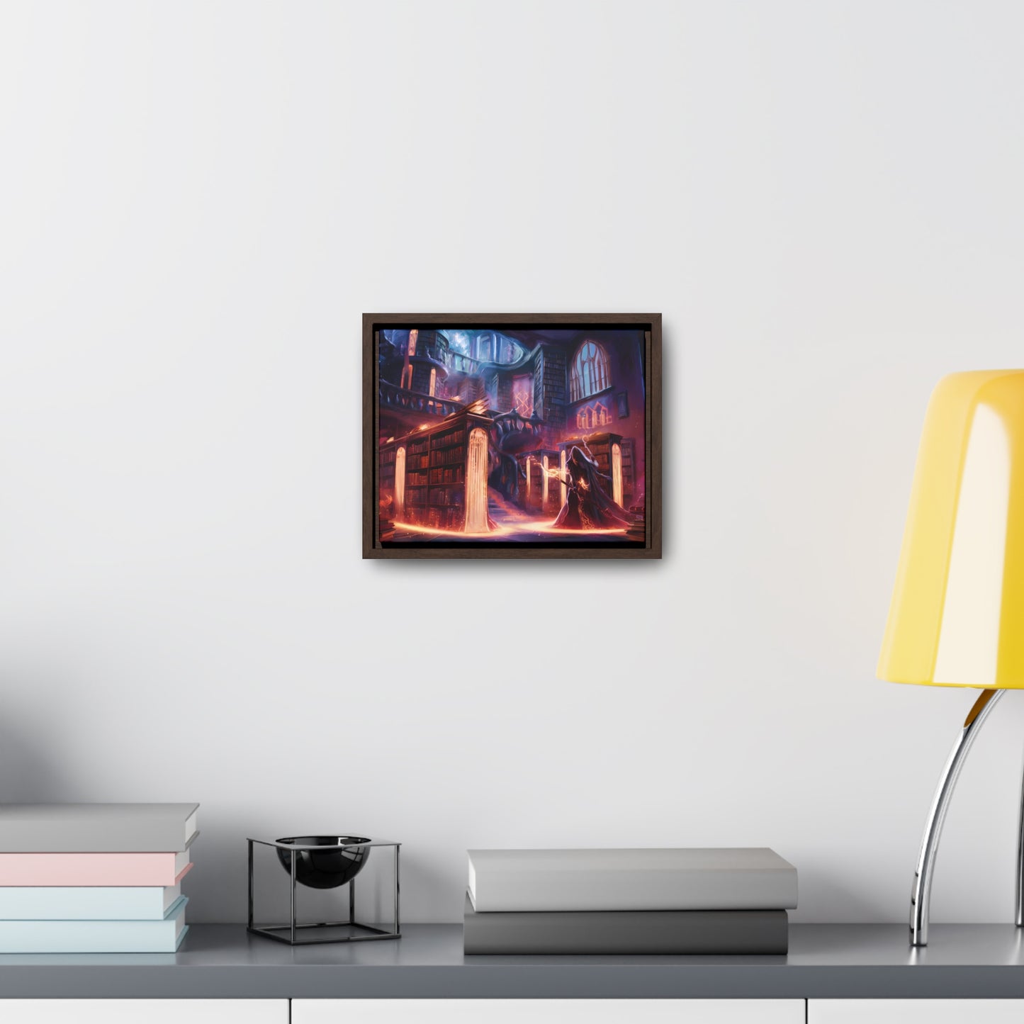 The Arcane Library of Eternal Knowledge - Gallery Canvas Wraps, Horizontal Frame
