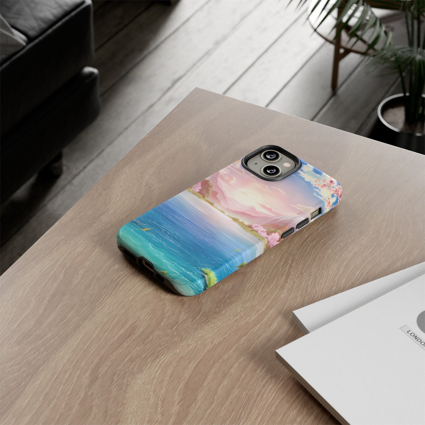 Serene Lake and Mountains - Smartphone Tough Cases