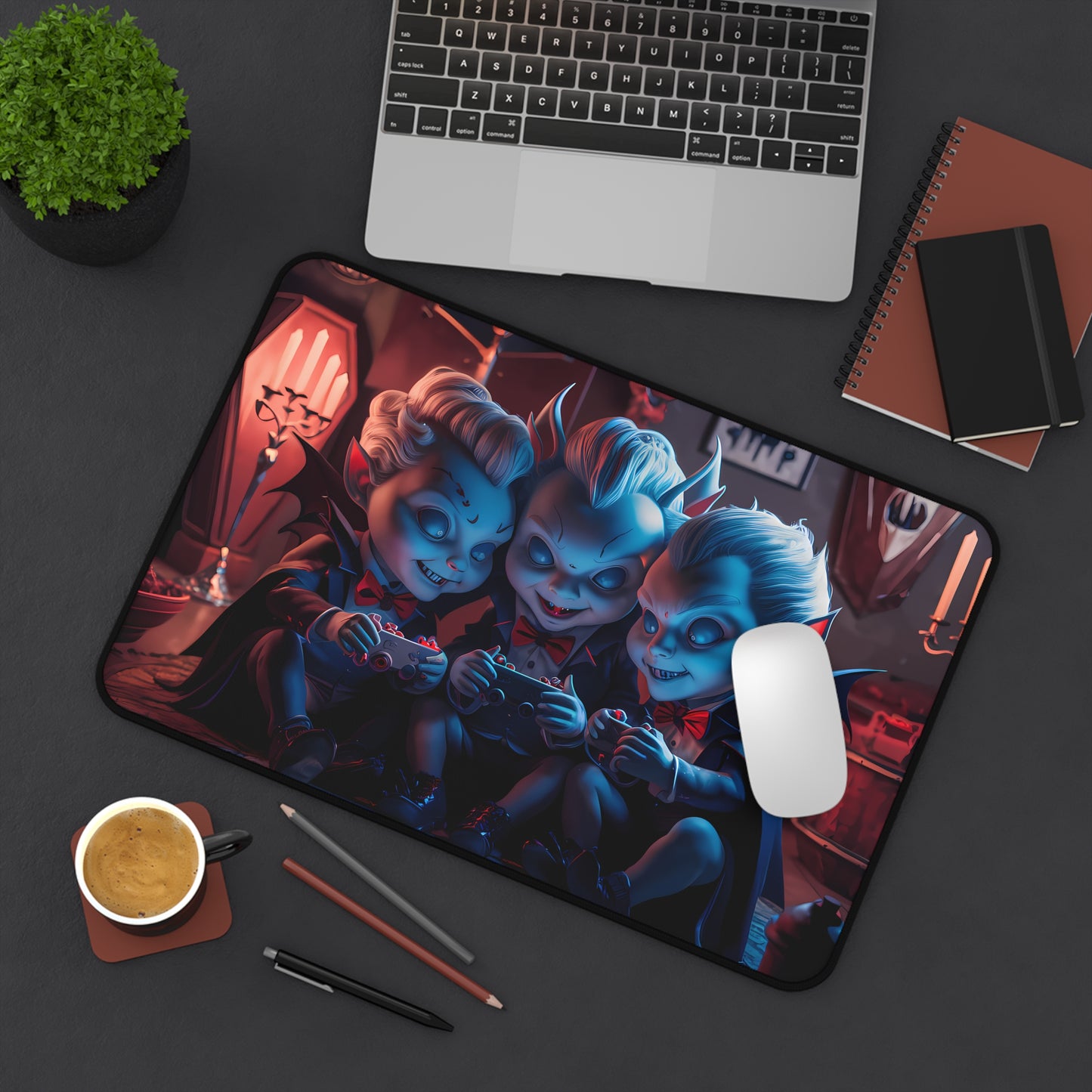 Midnight Gamers: The Little Vampires' Tournament - Desk Mat