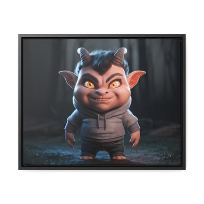 "Forest Mischief" - Gallery Canvas Wraps, Horizontal Frame