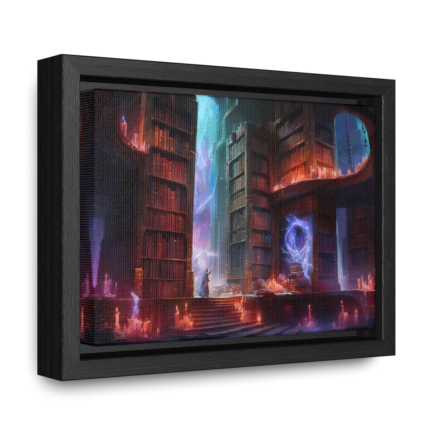 The Arcane Library of Eternal Wisdom - Gallery Canvas Wraps, Horizontal Frame