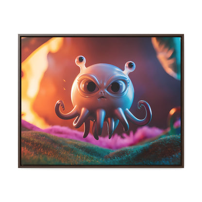 Wrath of the Alien Cephalopod - Gallery Canvas Wraps, Horizontal Frame