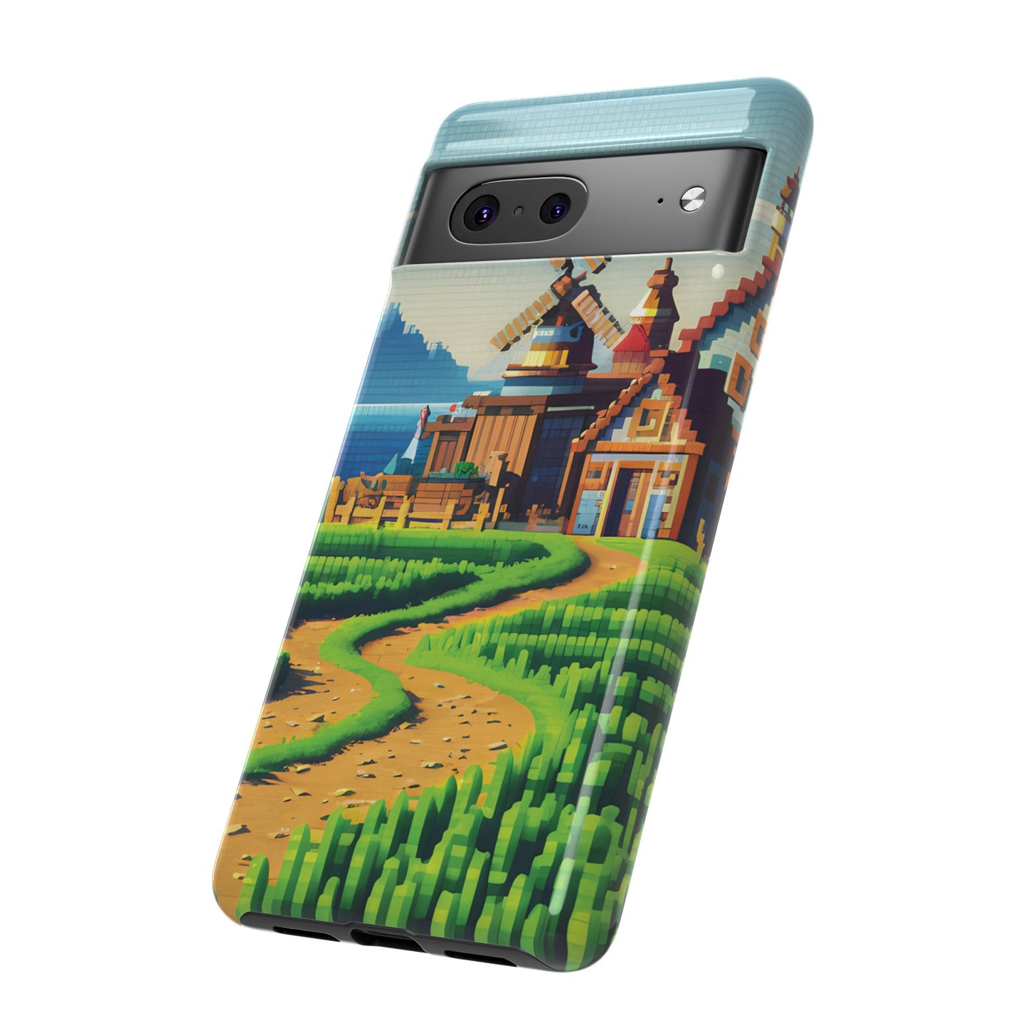 Pixel farming Village - Smartphone Tough Cases