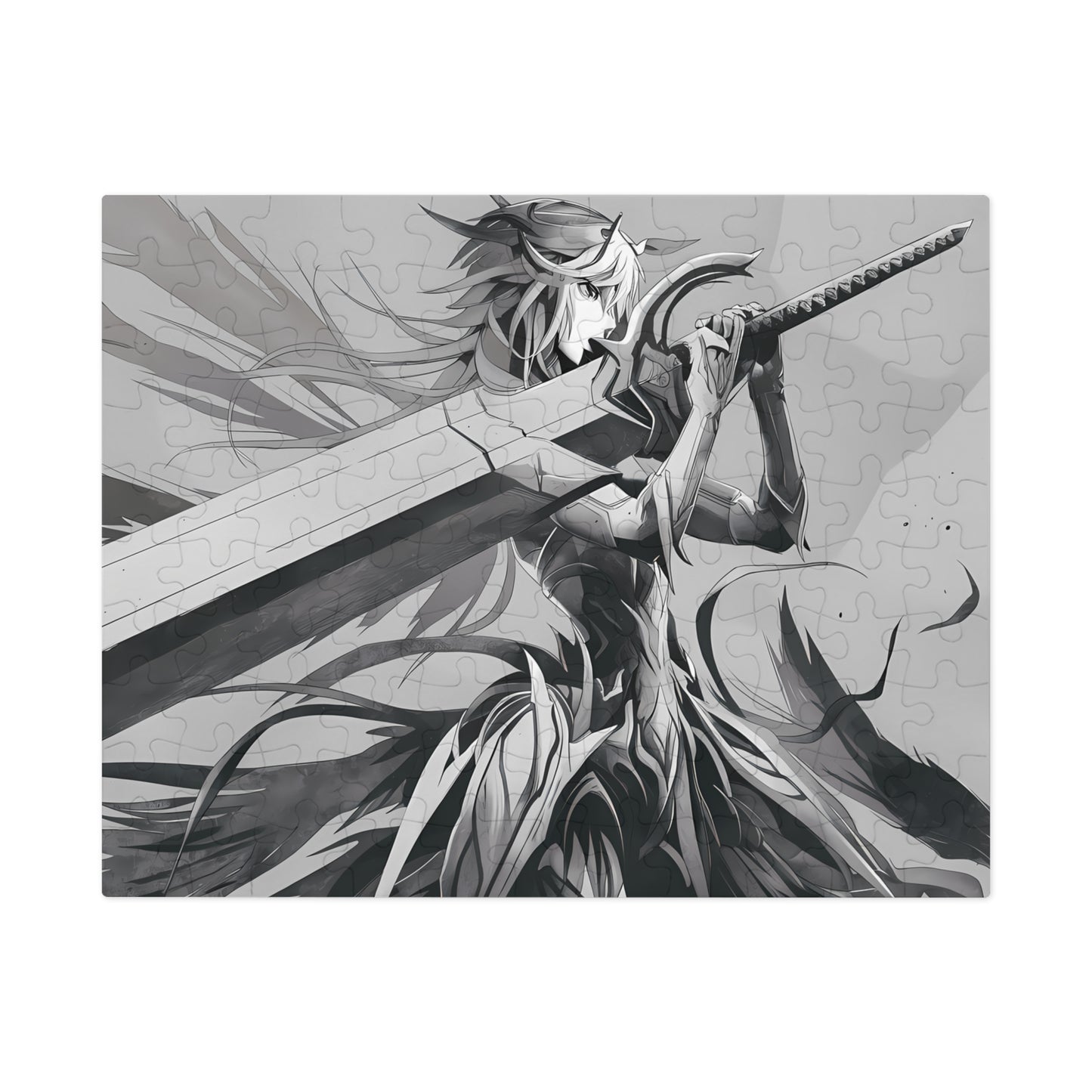 Eternal Blade of the Fallen Warrior - Jigsaw Puzzle (30, 110, 252, 500,1000-Piece)