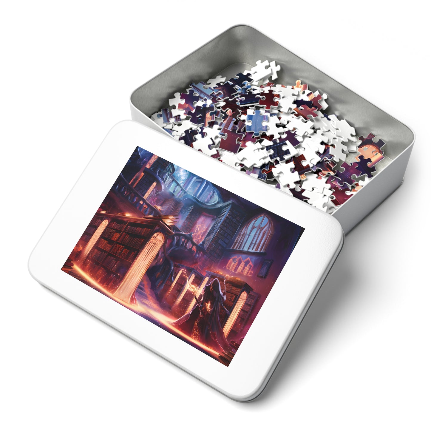 Arcane Library of the Eternal Flame - Jigsaw Puzzle (30, 110, 252, 500,1000-Piece)