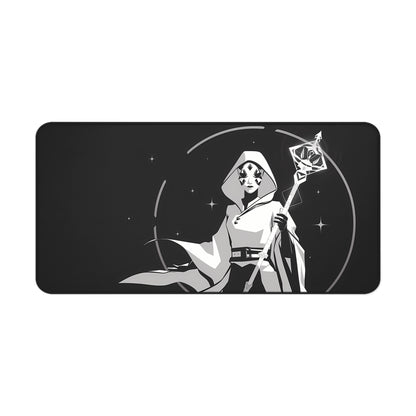 Geometric Light Mage - Desk Mat