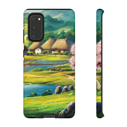 Idyllic Anime Village - Smartphone Tough Cases