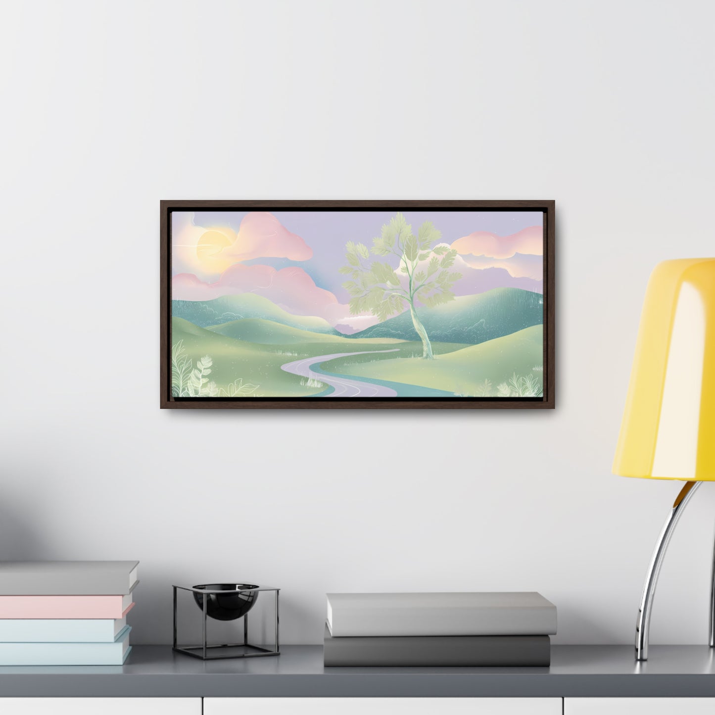 Whispers of Dawn - Gallery Canvas Wraps, Horizontal Frame