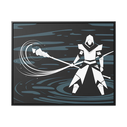 "Guardian of the Abyss" - Gallery Canvas Wraps, Horizontal Frame