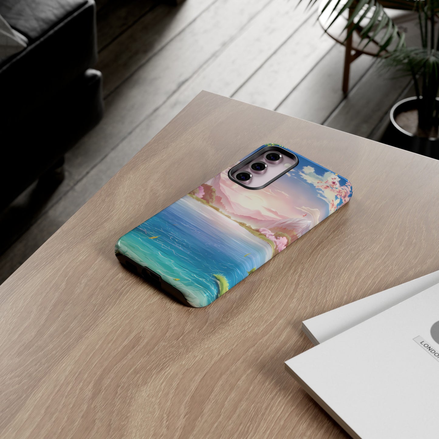 Serene Lake and Mountains - Smartphone Tough Cases