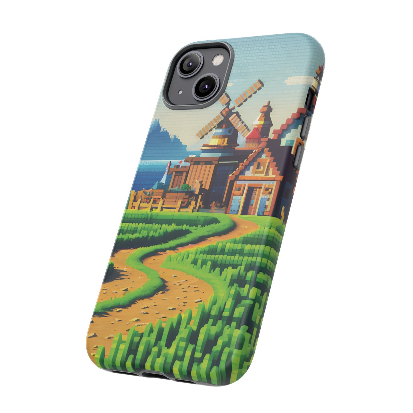 Pixel farming Village - Smartphone Tough Cases