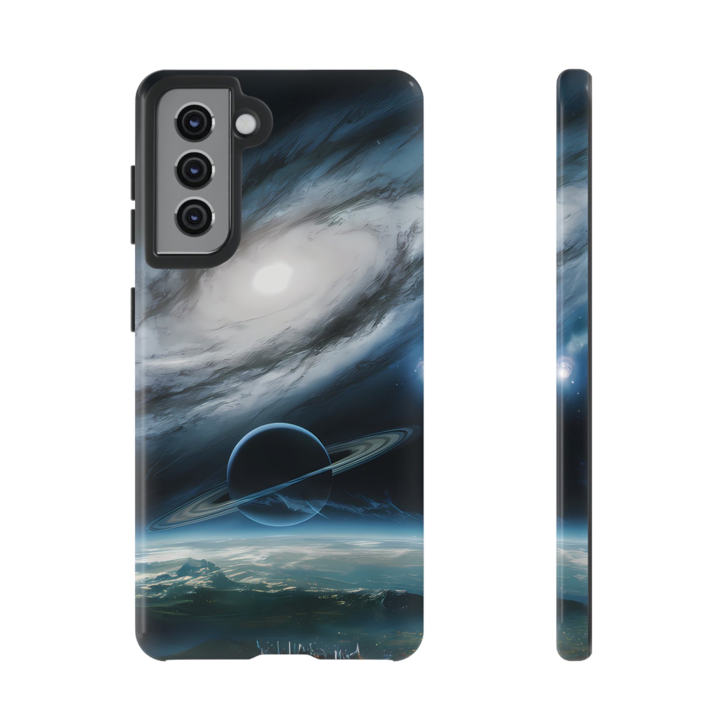 Outer Space viewing of a Planet - Smartphone Tough Cases