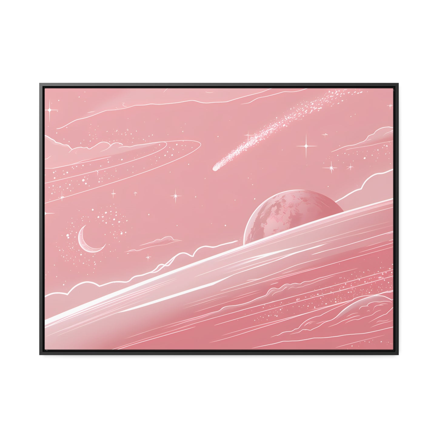 Celestial Dreamscape - Gallery Canvas Wraps, Horizontal Frame