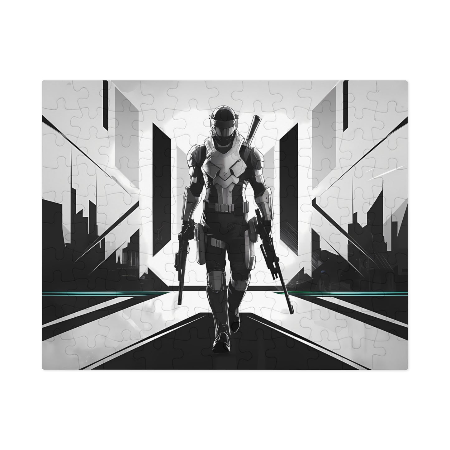 Guardian of the Neon City - Jigsaw Puzzle (30, 110, 252, 500,1000-Piece)