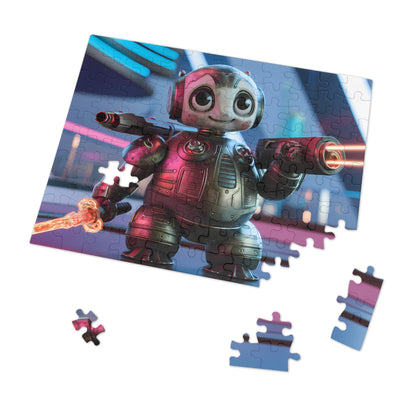 Galactic Guardian Bot - Jigsaw Puzzle (30, 110, 252, 500,1000-Piece)