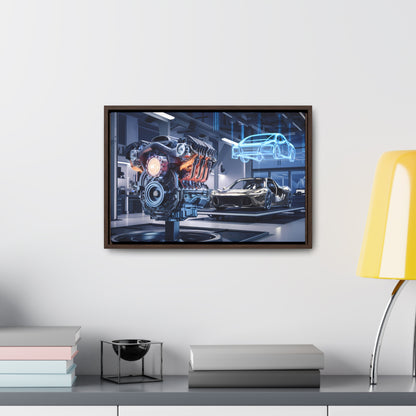 "Cutting-Edge Automotive Engineering" - Gallery Canvas Wraps, Horizontal Frame