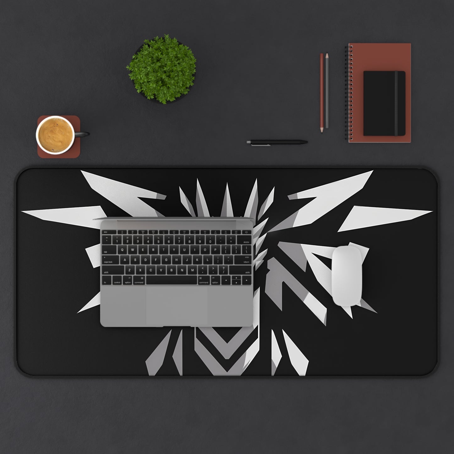 Geometric Dragon - Desk Mat