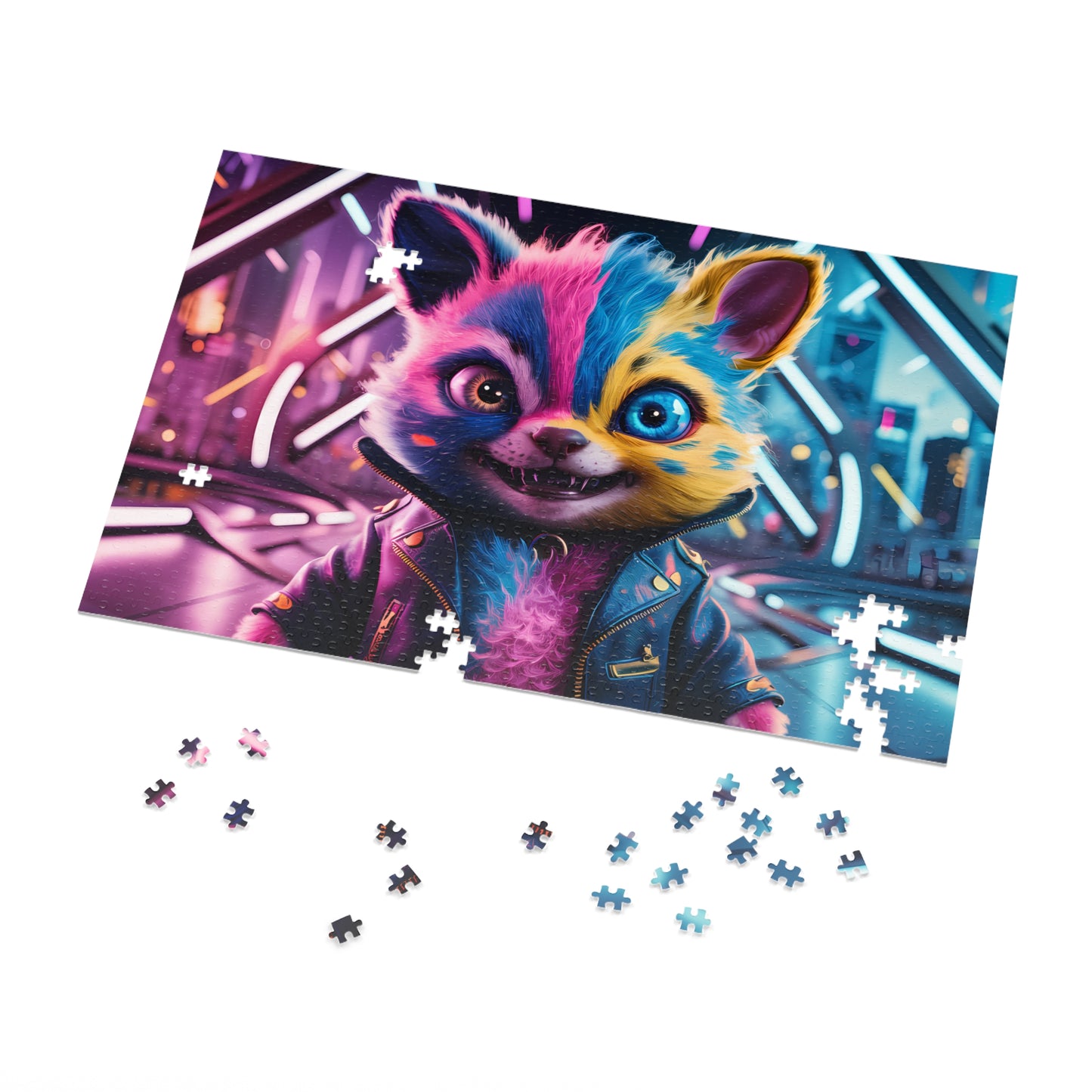 Neon Prowler - Jigsaw Puzzle (30, 110, 252, 500,1000-Piece)