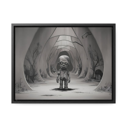 "Echoes of the Forgotten" - Gallery Canvas Wraps, Horizontal Frame