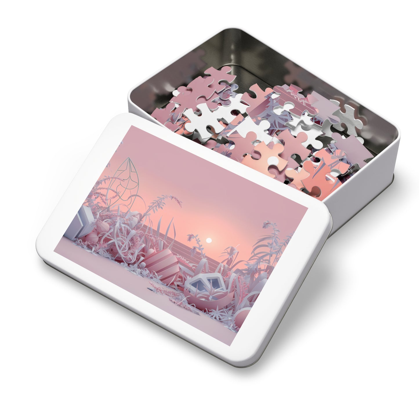 Ephemeral Garden at Dusk - Jigsaw Puzzle (30, 110, 252, 500,1000-Piece)