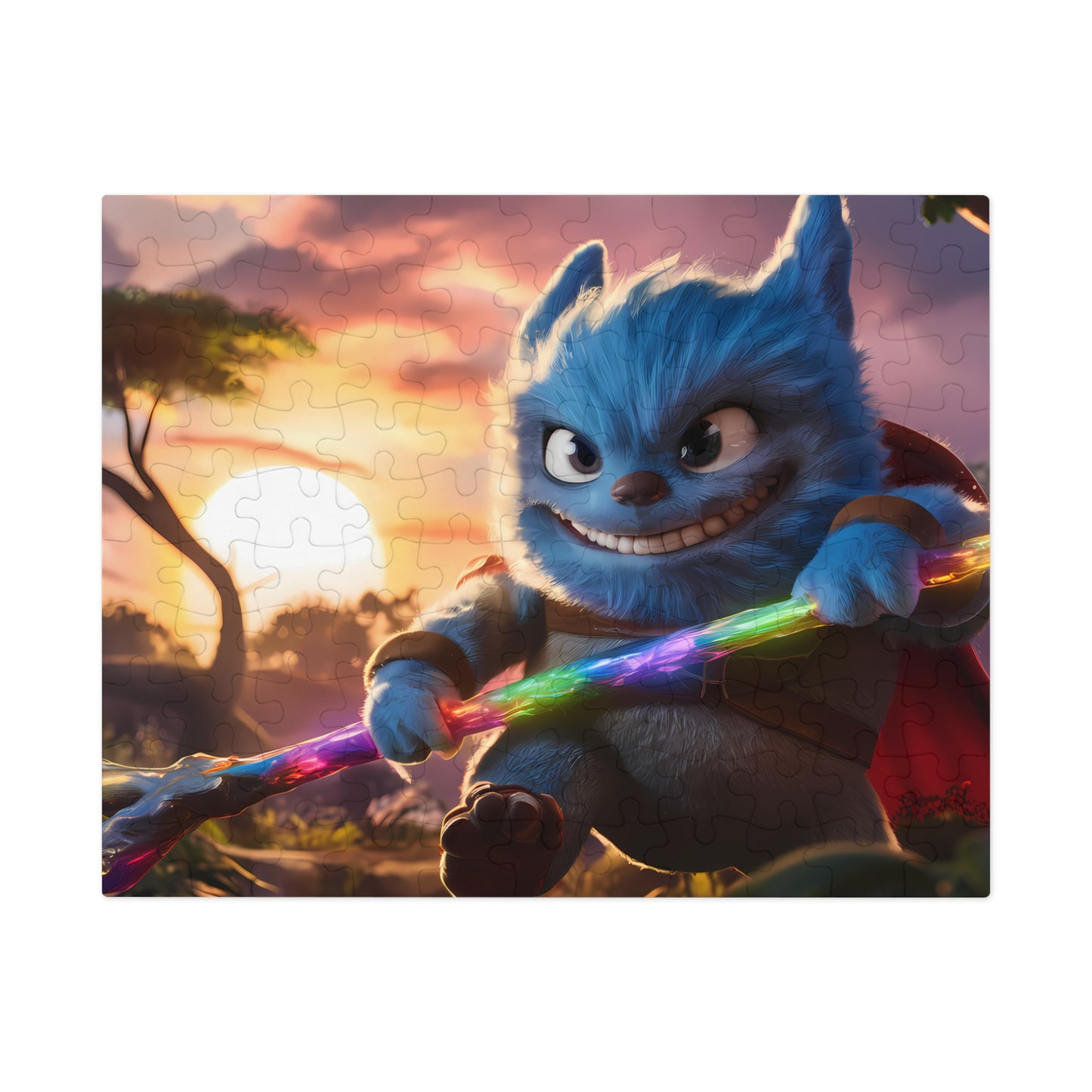 Guardian of the Rainbow Staff - Jigsaw Puzzle (30, 110, 252, 500,1000-Piece)
