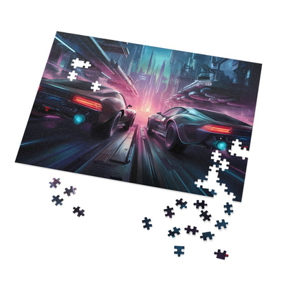 Neon Velocity - Jigsaw Puzzle (30, 110, 252, 500,1000-Piece)