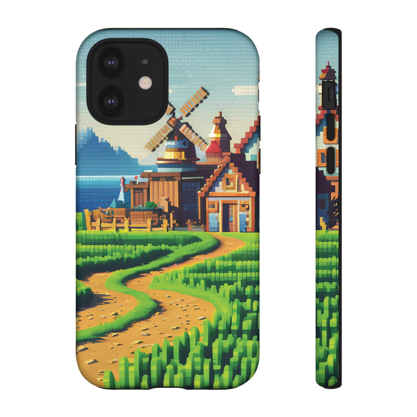 Pixel farming Village - Smartphone Tough Cases