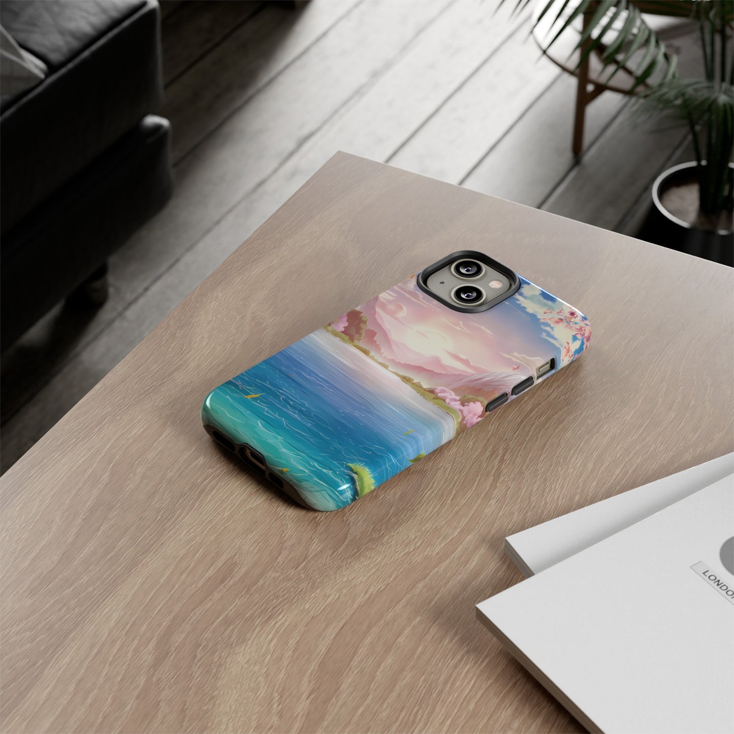Serene Lake and Mountains - Smartphone Tough Cases