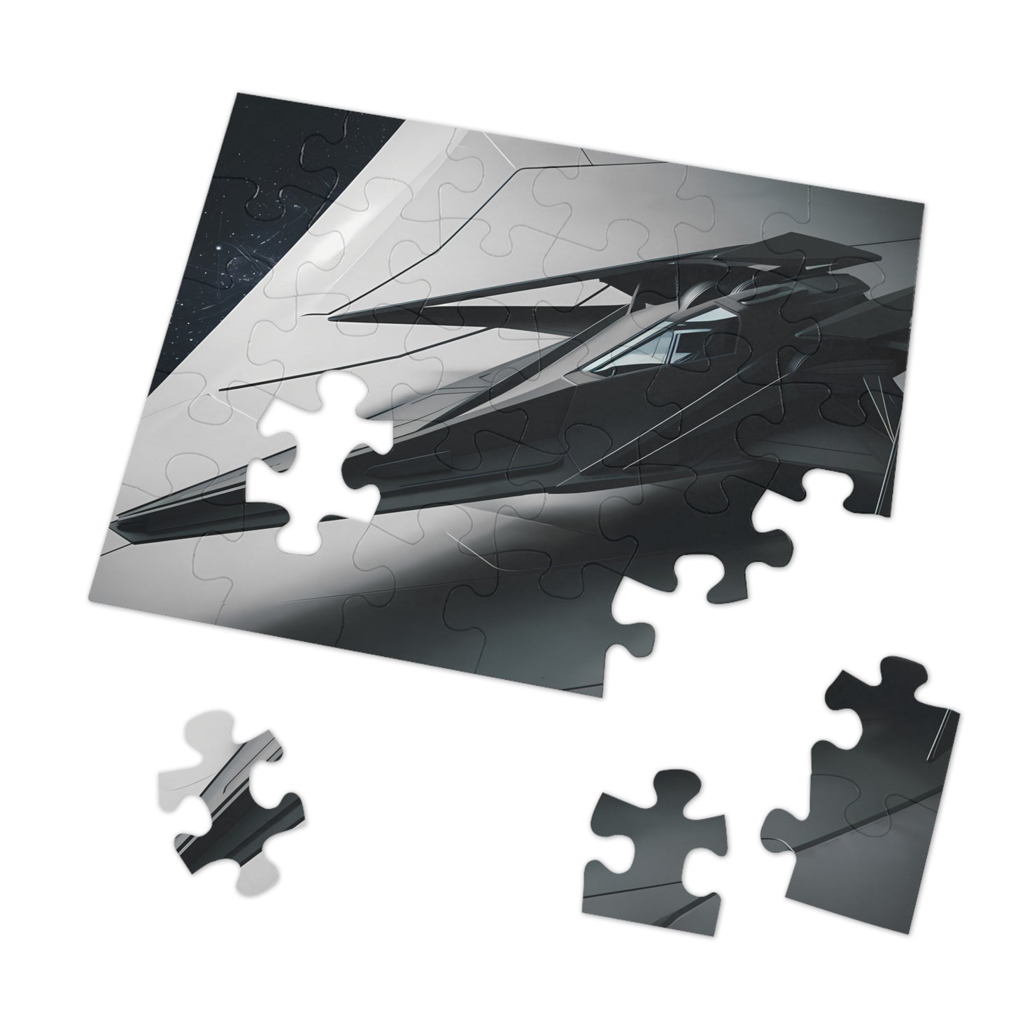 Sleek Starship - Jigsaw Puzzle (30, 110, 252, 500,1000-Piece)