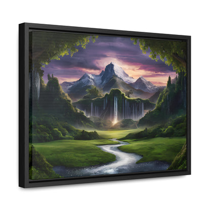 Loading Spinner in Progress - Gallery Canvas Wraps, Horizontal Frame