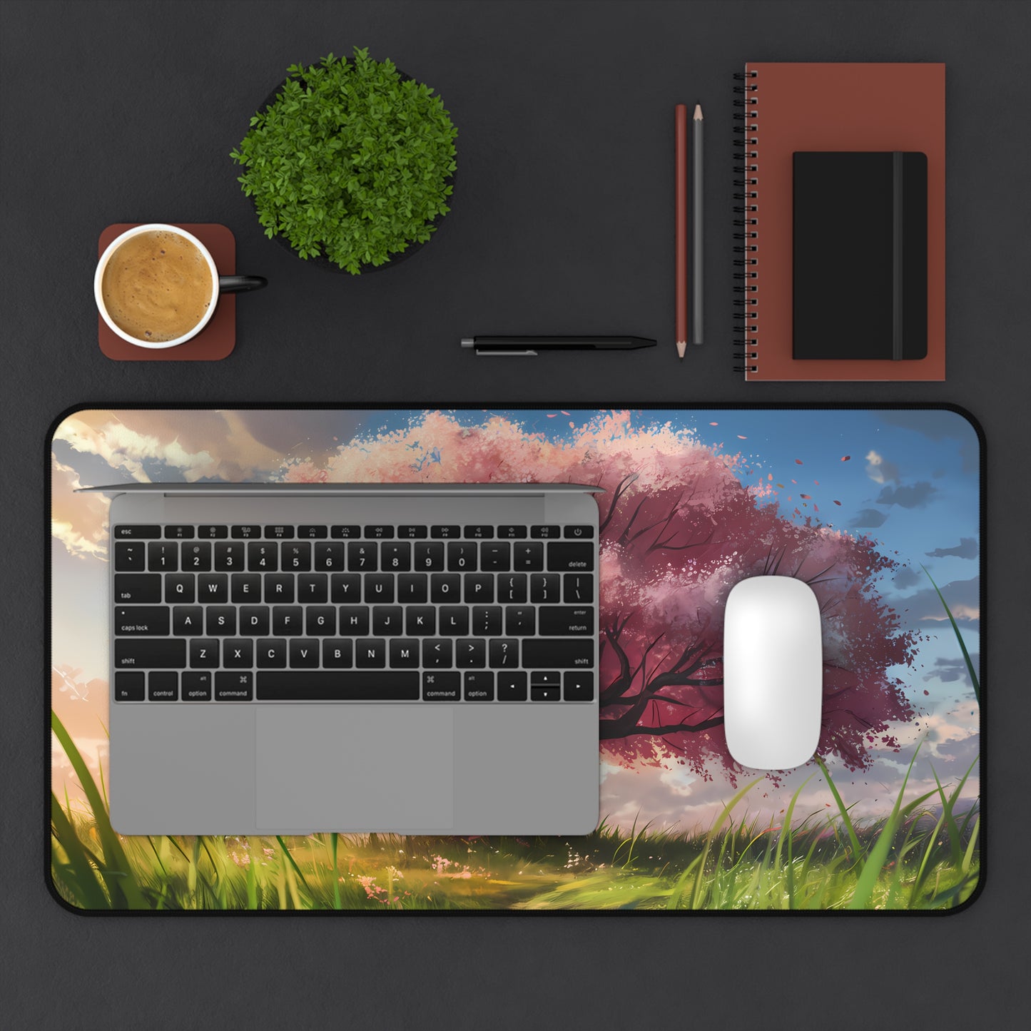 Blossom of Eternity - Desk Mat