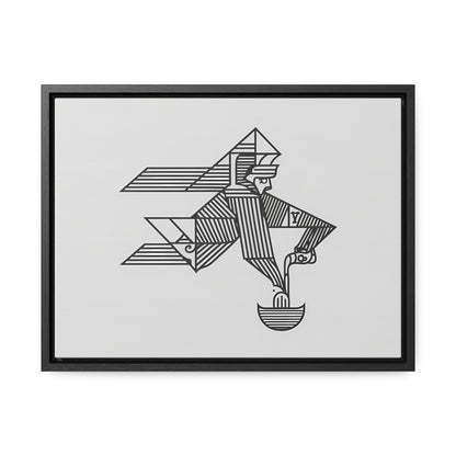 "The Water Bearer" - Gallery Canvas Wraps, Horizontal Frame