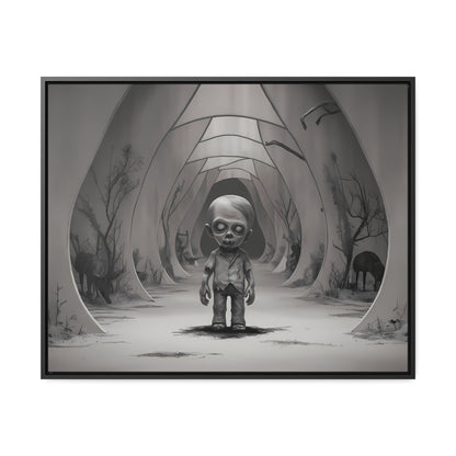 "Echoes of the Forgotten" - Gallery Canvas Wraps, Horizontal Frame