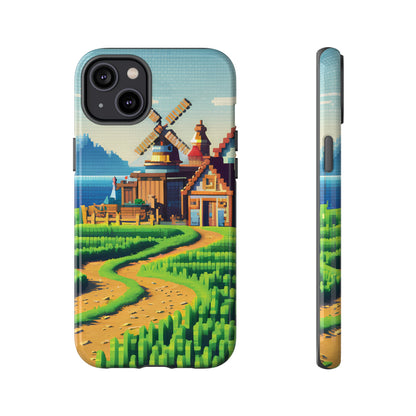 Pixel farming Village - Smartphone Tough Cases
