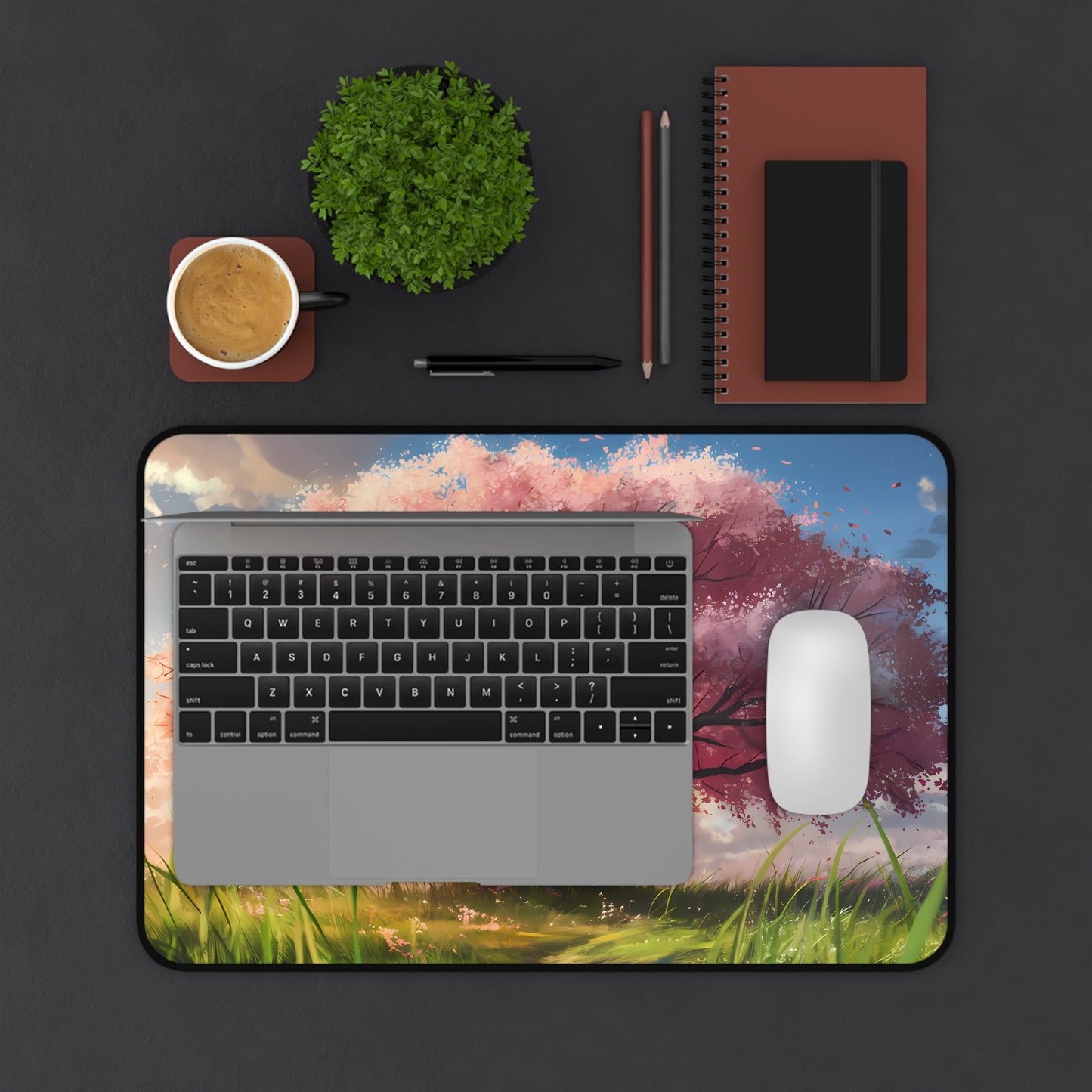 Blossom of Eternity - Desk Mat