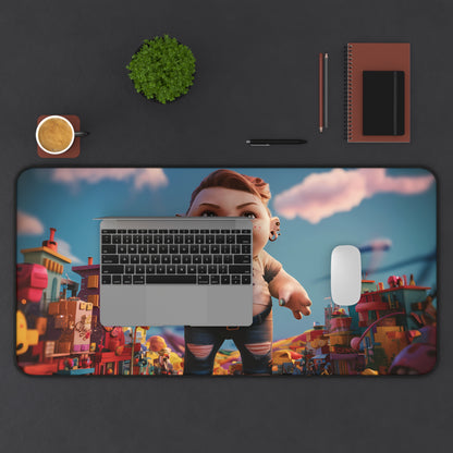 Punk Rock Baby Giant - Desk Mat