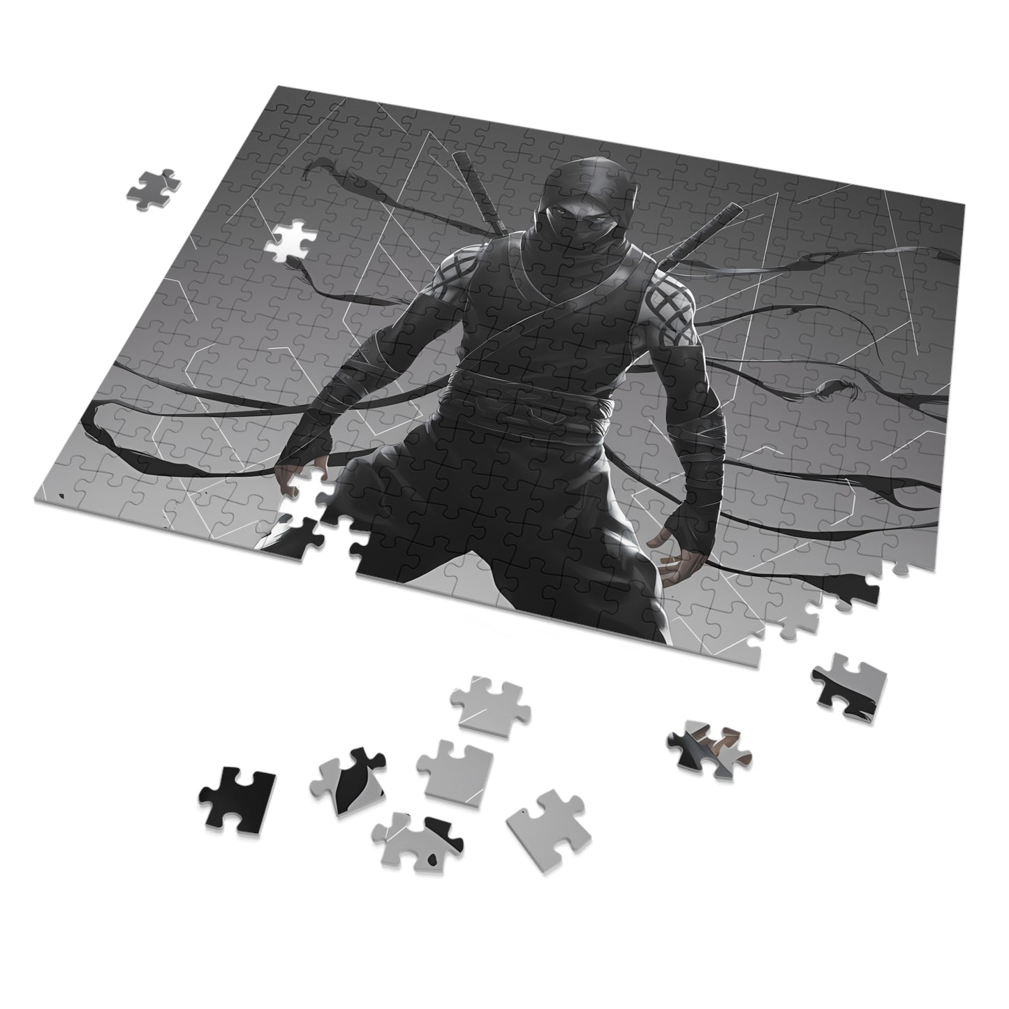 Shadow of the Silent Blade - Jigsaw Puzzle (30, 110, 252, 500,1000-Piece)