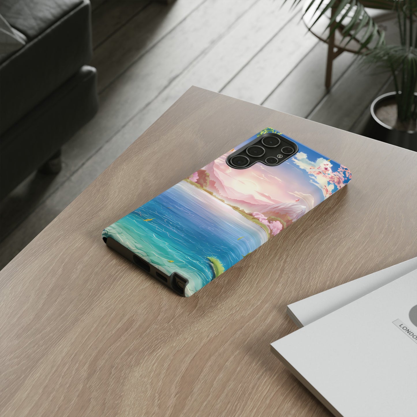 Serene Lake and Mountains - Smartphone Tough Cases