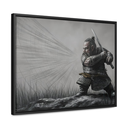 Defender of the Grey Plains - Gallery Canvas Wraps, Horizontal Frame