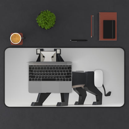 Geometric Panther Design - Desk Mat