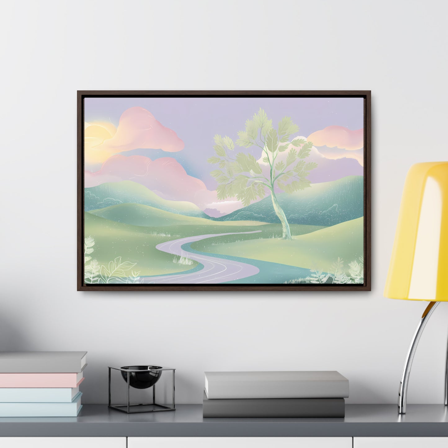 Whispers of Dawn - Gallery Canvas Wraps, Horizontal Frame