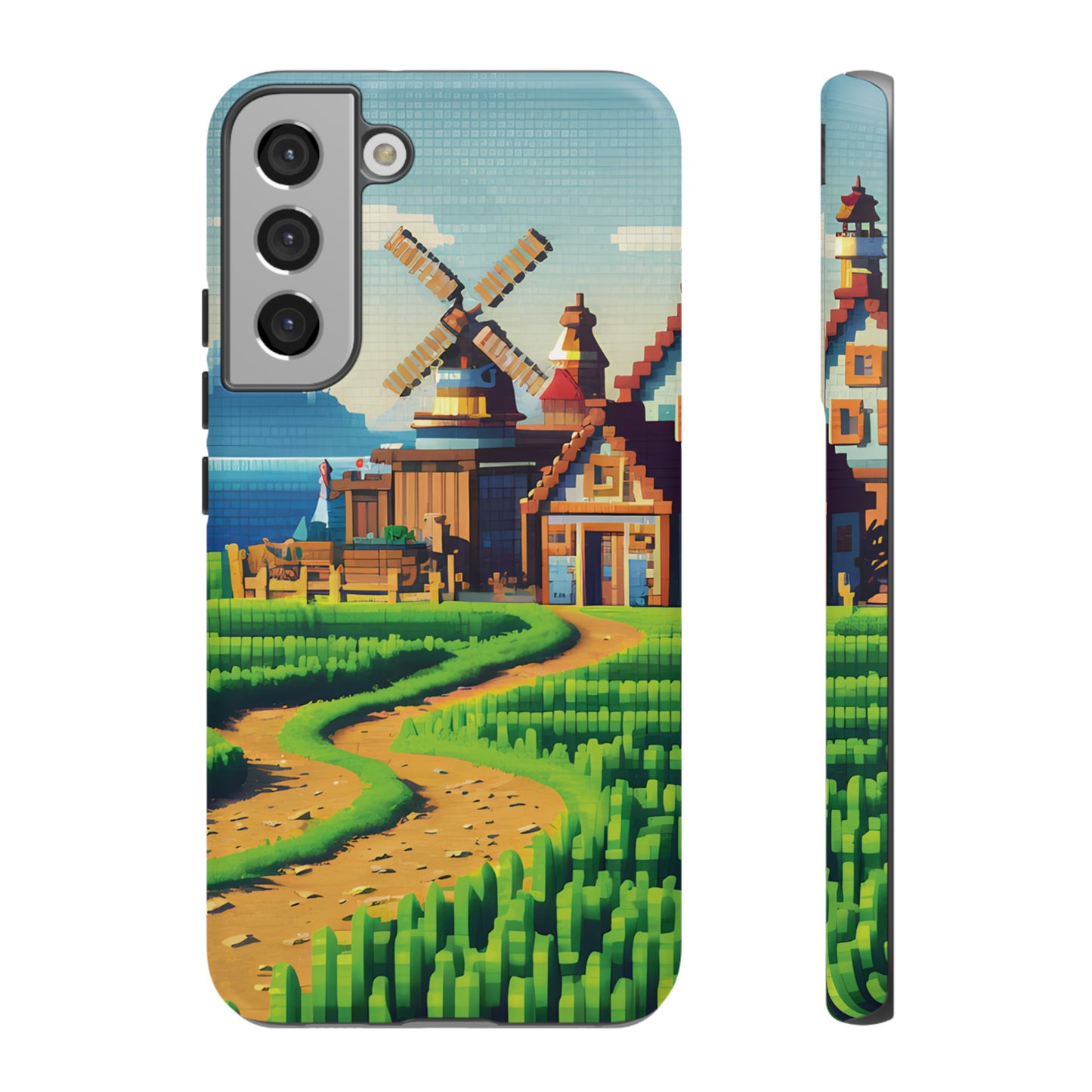 Pixel farming Village - Smartphone Tough Cases