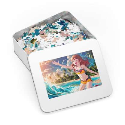 "Joyful Splash of Summer" - Jigsaw Puzzle (30, 110, 252, 500,1000-Piece)