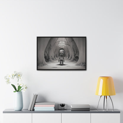 "Echoes of the Forgotten" - Gallery Canvas Wraps, Horizontal Frame