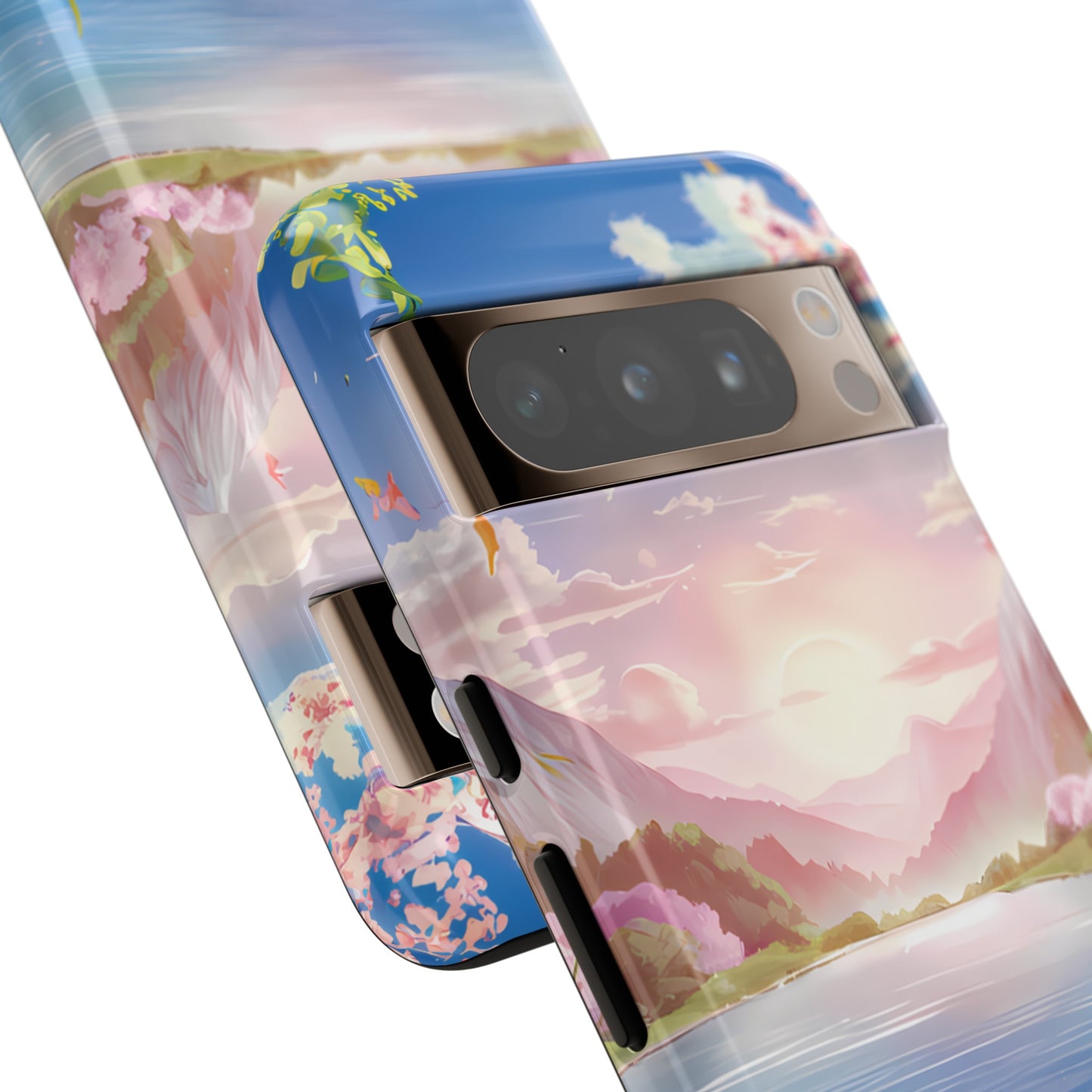Serene Lake and Mountains - Smartphone Tough Cases