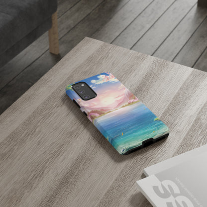 Serene Lake and Mountains - Smartphone Tough Cases