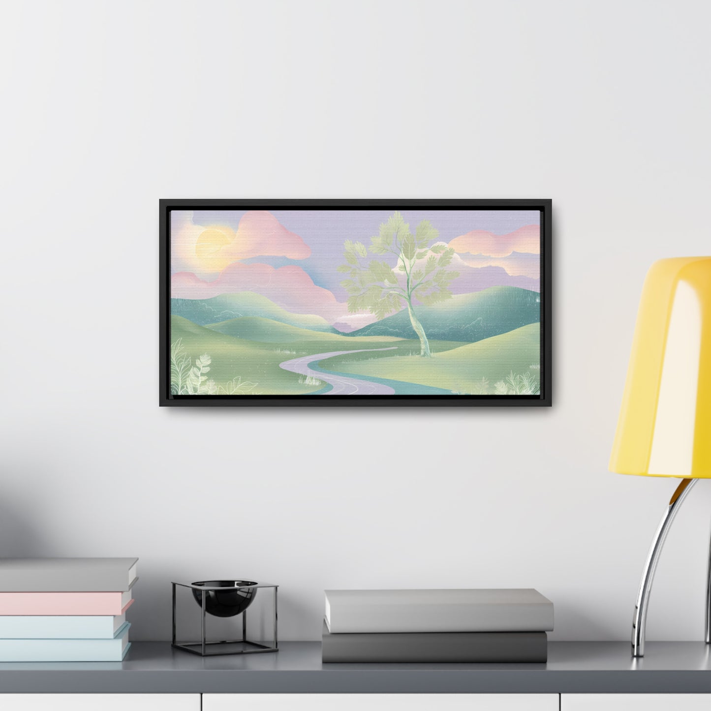 Whispers of Dawn - Gallery Canvas Wraps, Horizontal Frame